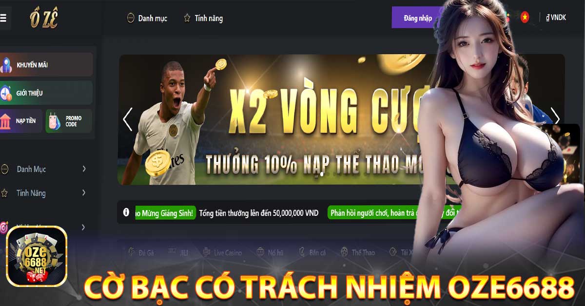 Cờ bạc có trách nhiệm tại Oze6688 là gì?